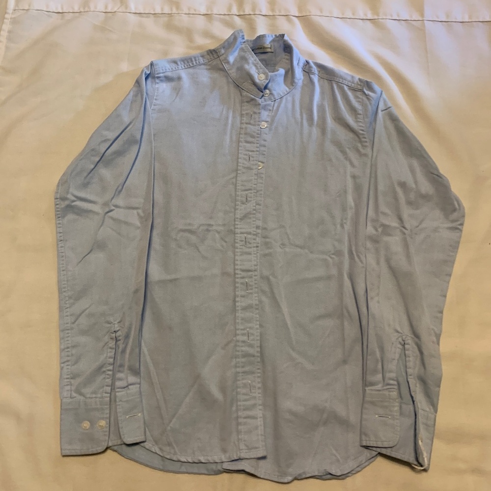 RJ Classics Show Shirt Kids Blue 14 1212-27